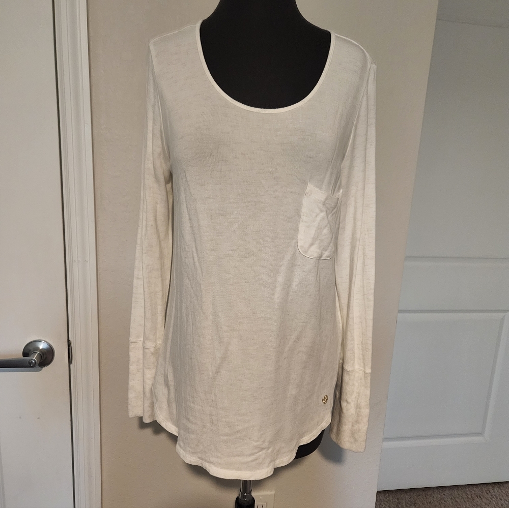 Lilly Pulitzer Cream Long Sleeve Tee